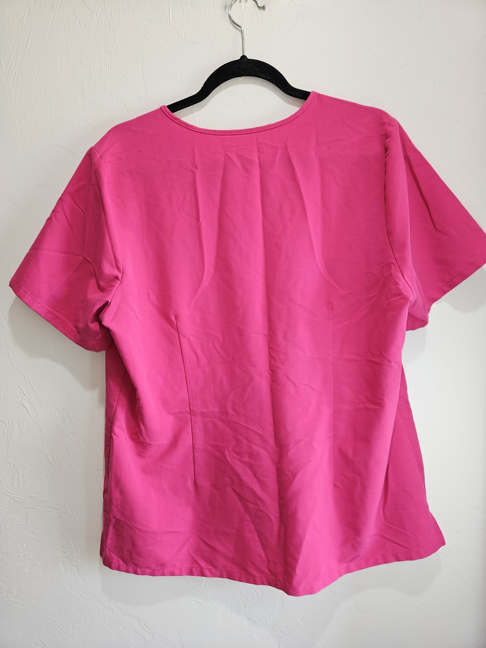 FIGS Scrubs Set Hot Pink V-Neck Top & Jogger Pants Womens Size XL Extra Large - Picture 7 of 15